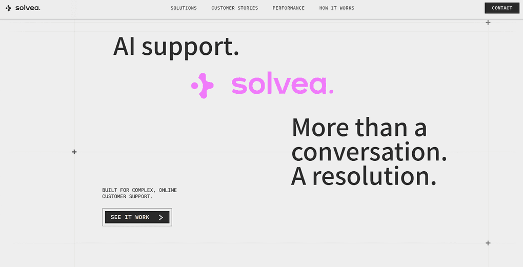 Solvea AI tool