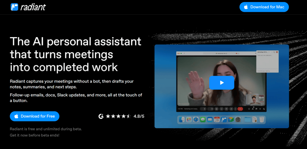 The best free Fireflies AI alternative for Mac users
