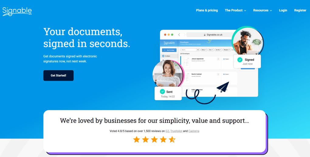 Best e-sign software for flexible pay-as-you-go pricing
