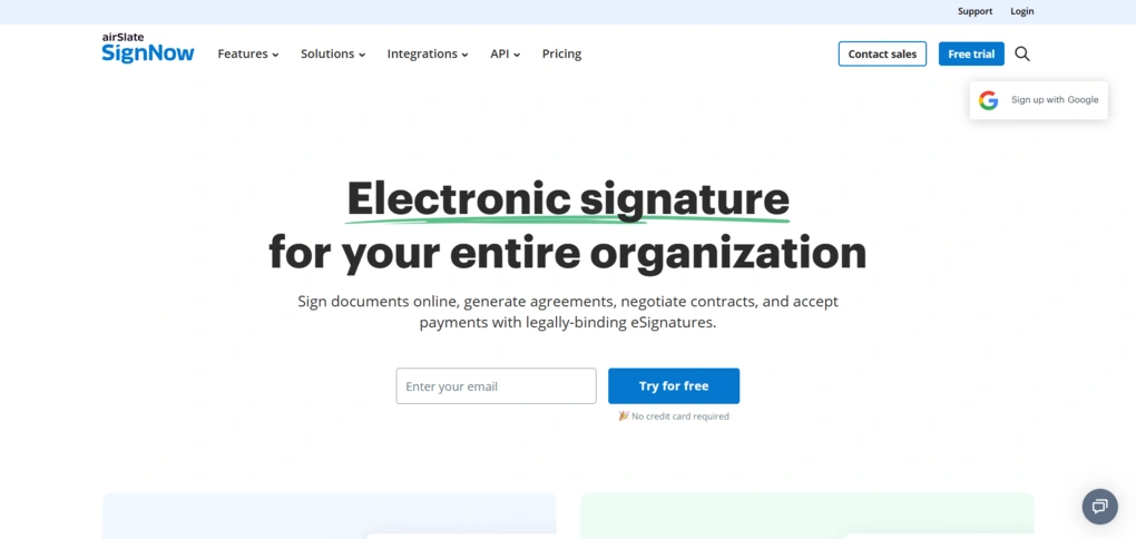 Best e-signature software for unlimited users