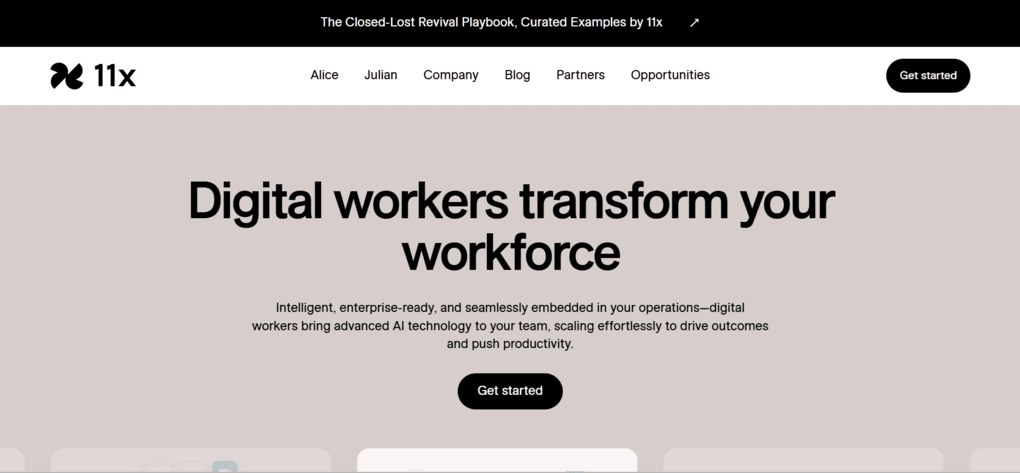 11x.ai is an AI SDR tool