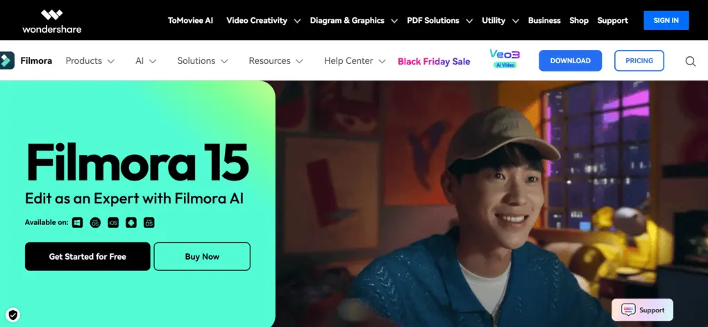 A video editing tool