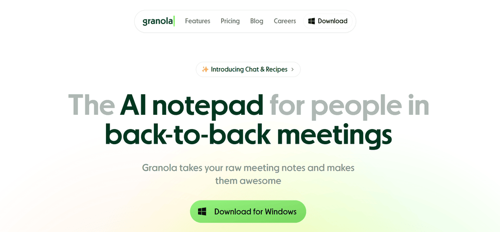 Best simple bot-free AI note-taker