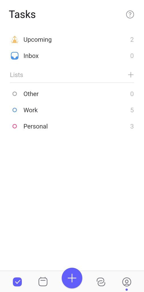 morgen mobile app tasks