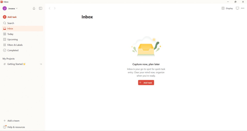 todoist inbox