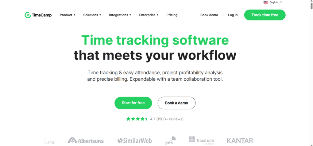 Best Hubstaff alternative for project-based time tracking
