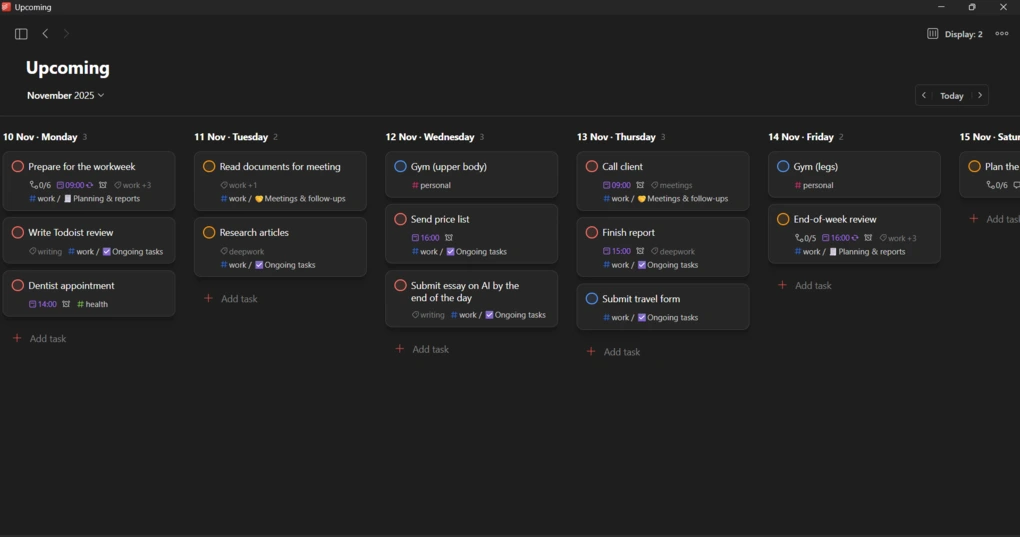 My experience with Todoist