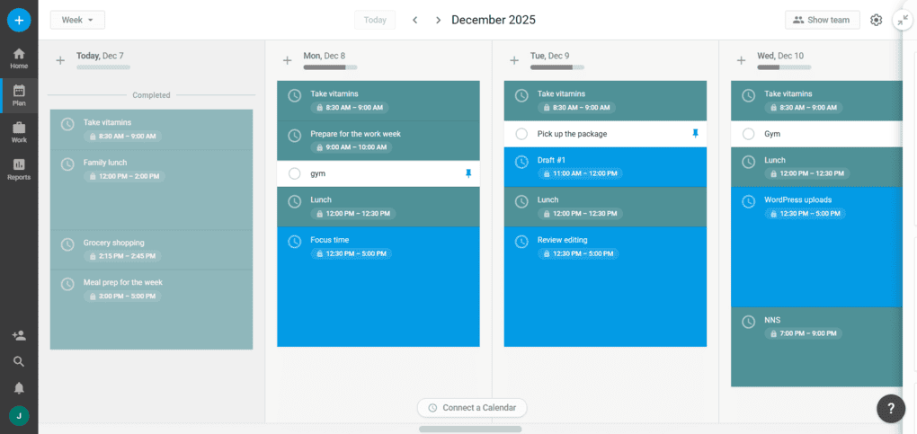 TimeHero tasks and events
