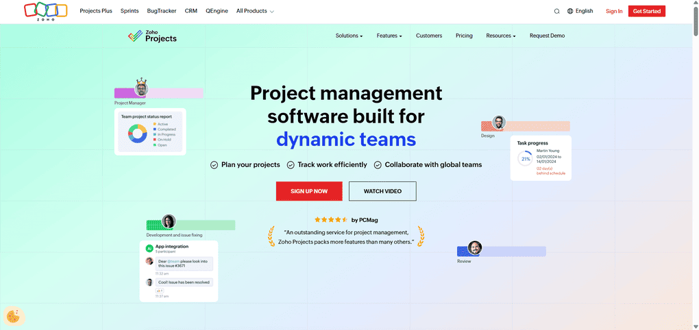 Zoho Projects review