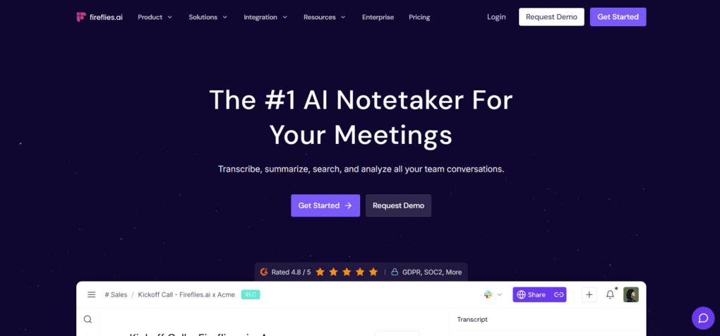 Best AI note-taker for teams