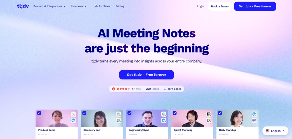 Best easy-to-use Google Meet AI note-taker