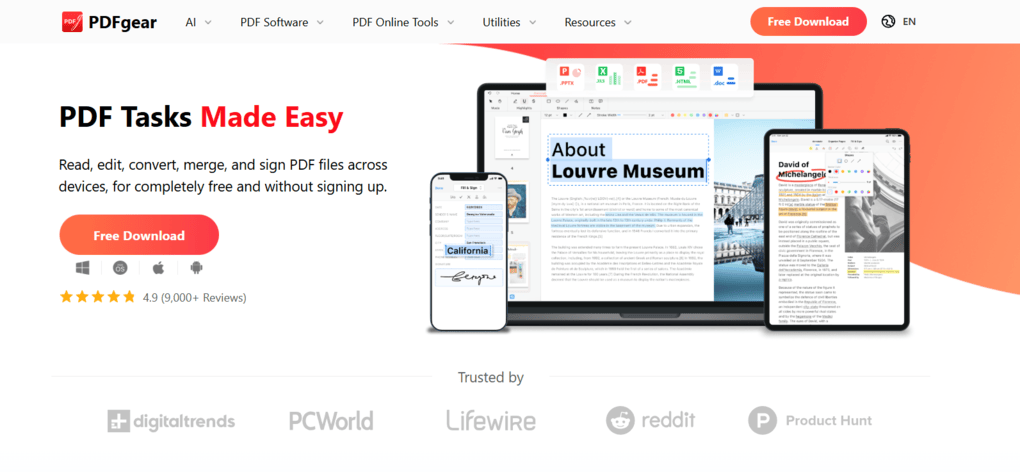 Best free PDFelement alternative