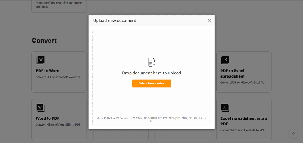 Converting pdfs with pdfFiller
