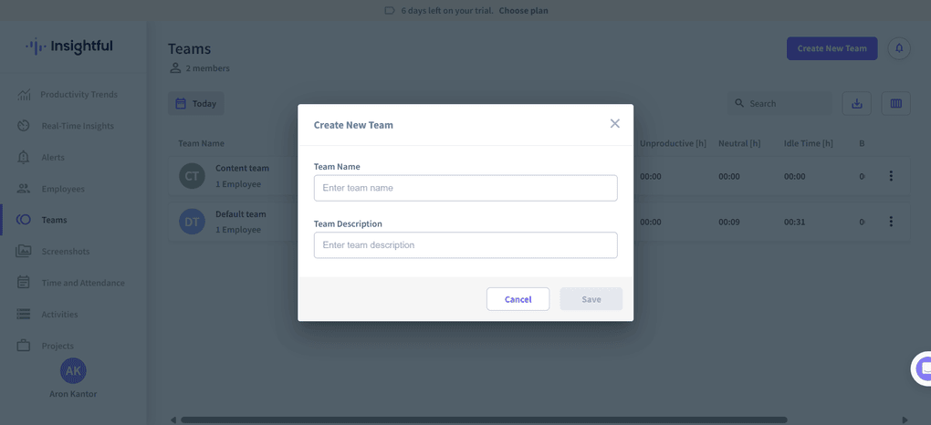 Crating teams for remote work