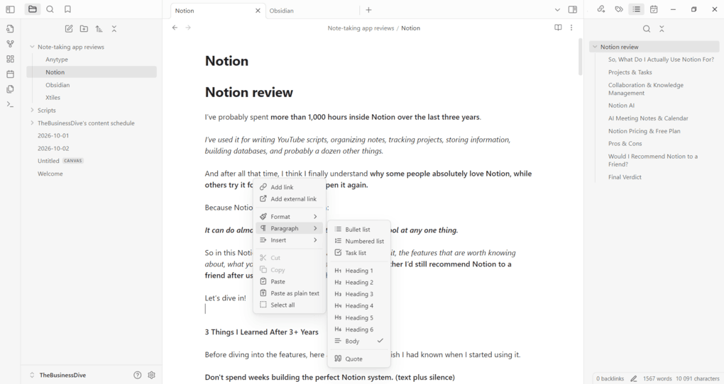 Obsidian note-taking app features (1)