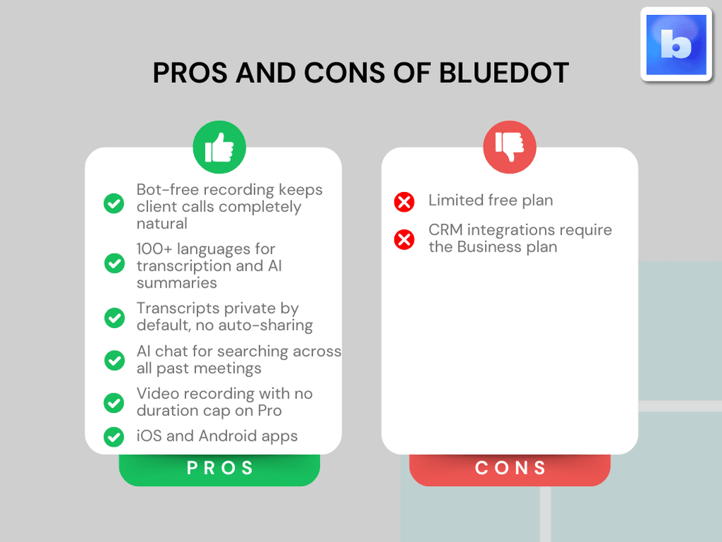 Pros and cons of Bluedot (2) (1)