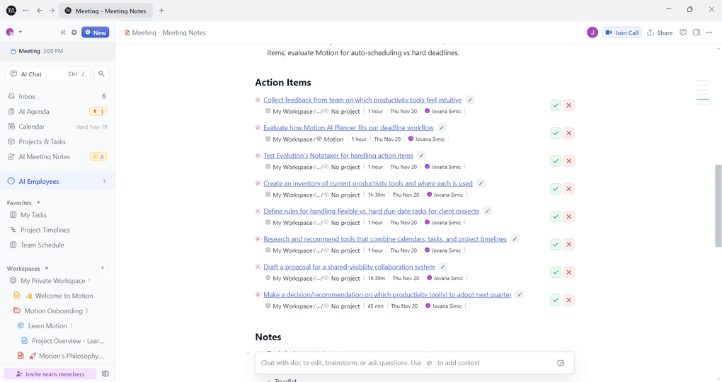 Sunsama vs Motion_Motion AI docs