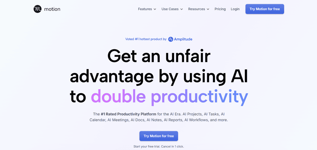 Sunsama vs Motion_Motion