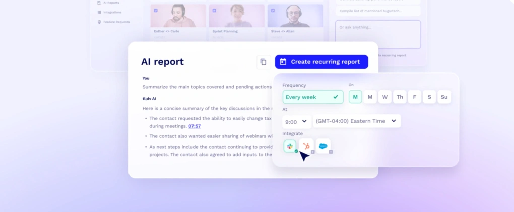 Tl dv multi meeting insights