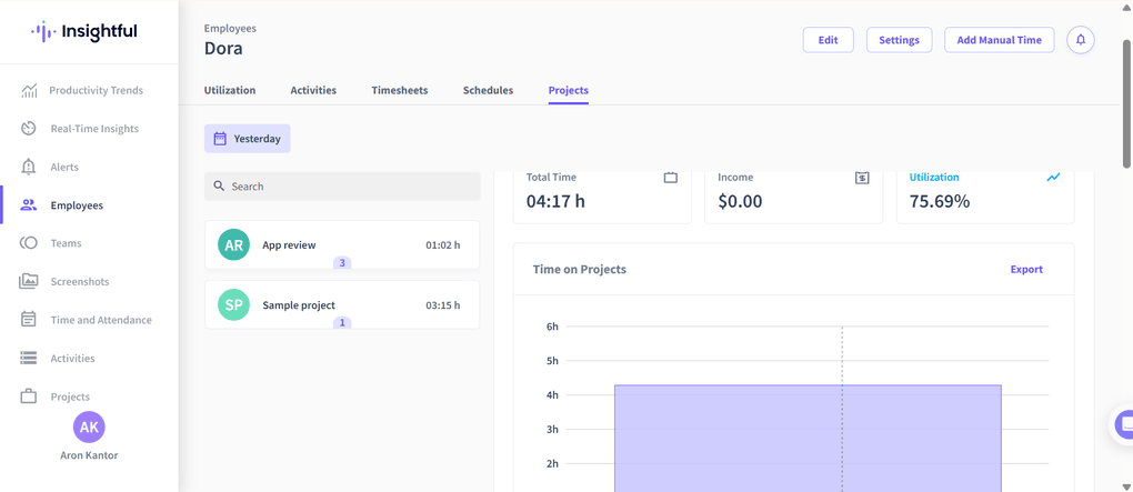 my experience with Insightful