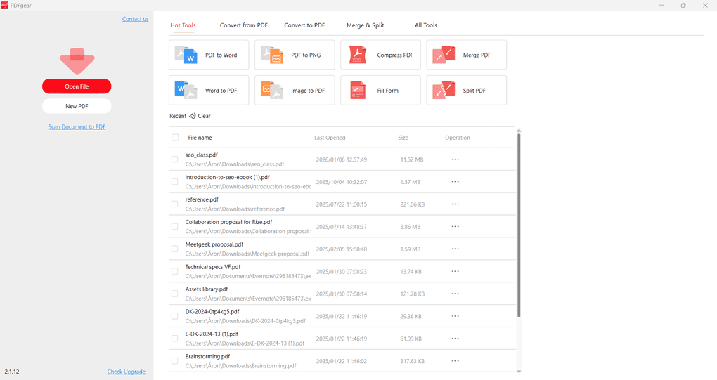 my experience with PDFgear