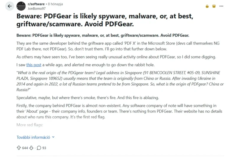 pdfgear what do other users say