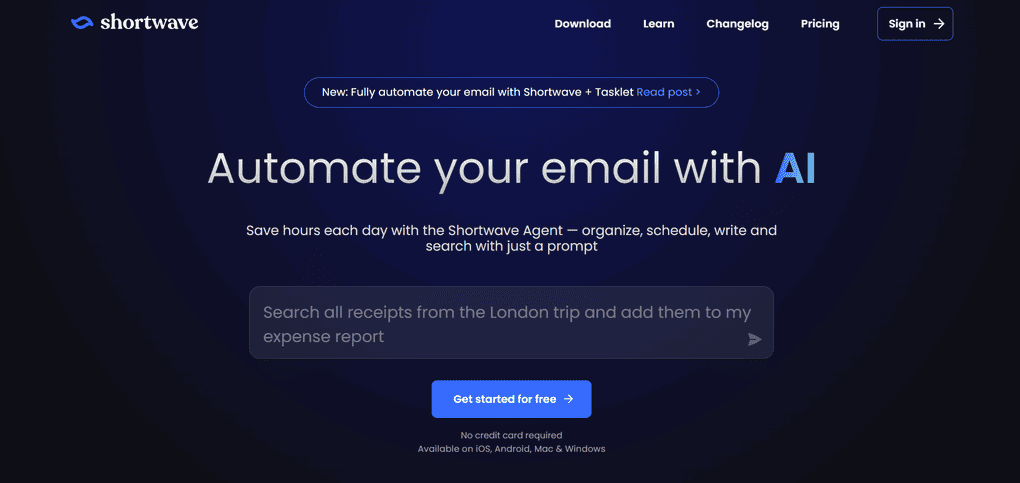 Best for AI-first email productivity