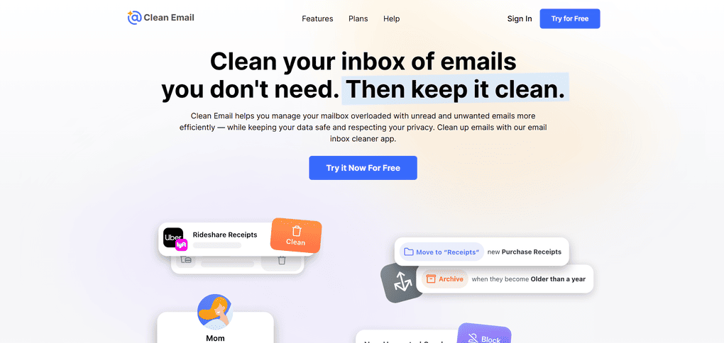 Best for bulk unsubscribing and long-term inbox cleanup