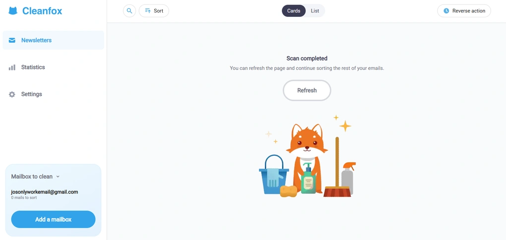 Cleanfox pricing