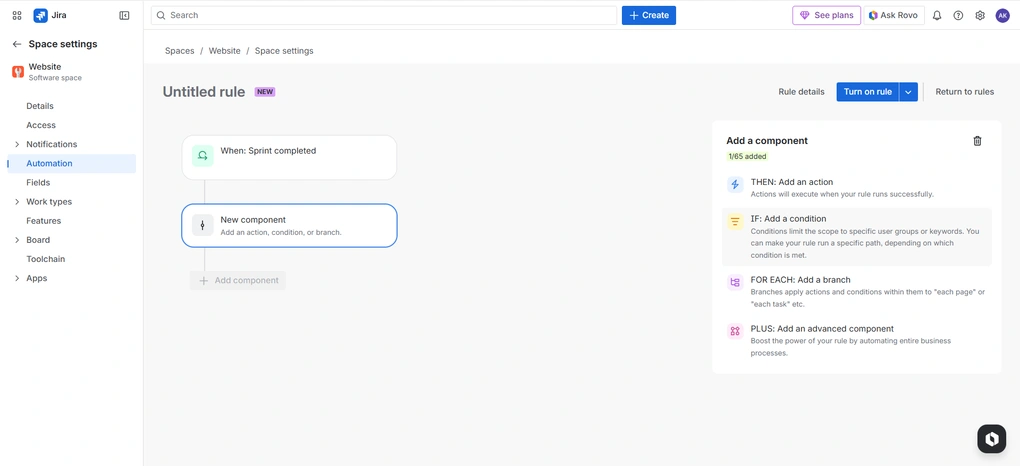 Jira automations