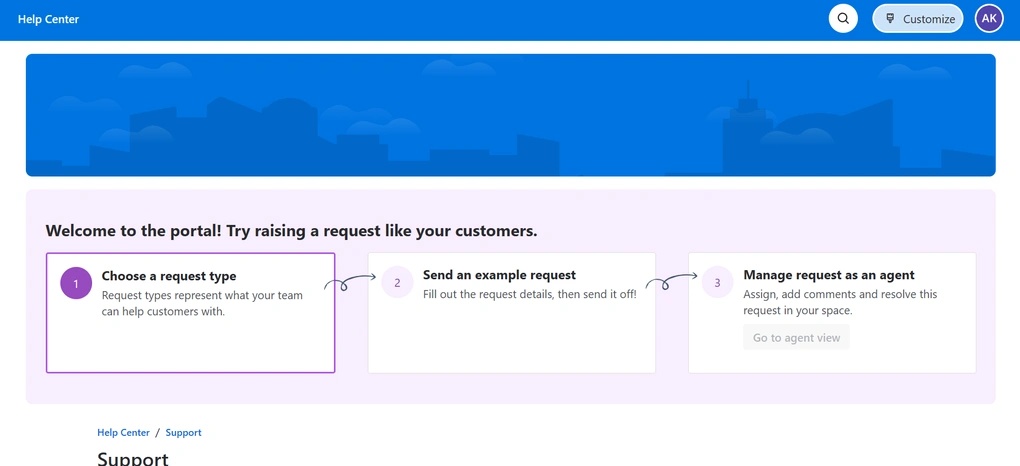 Jira service management