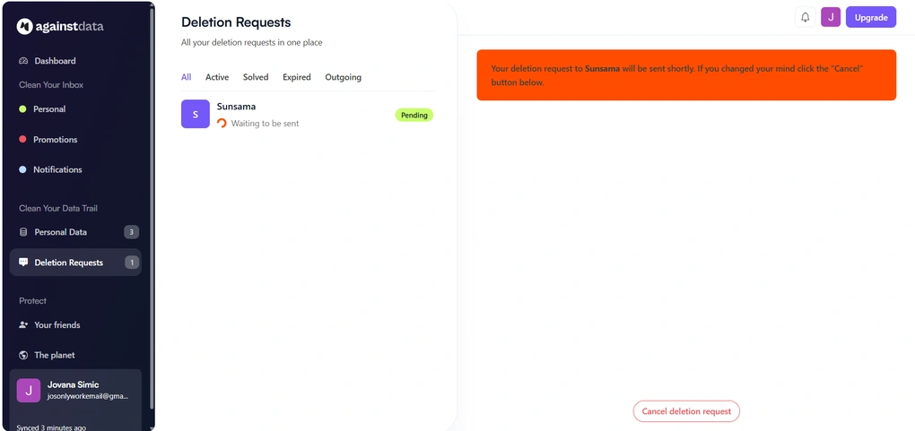 My experience with AgainstData
