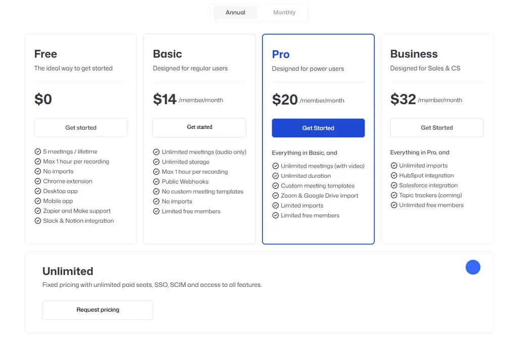 bluedot pricing