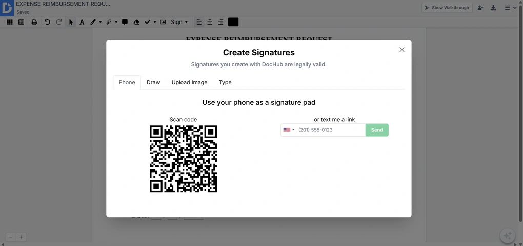 dochub create signature