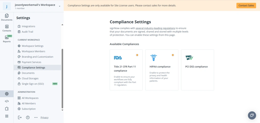 signnow compliance