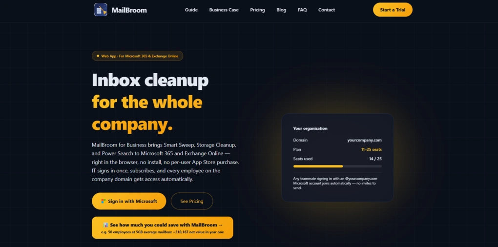 what is mailbroom