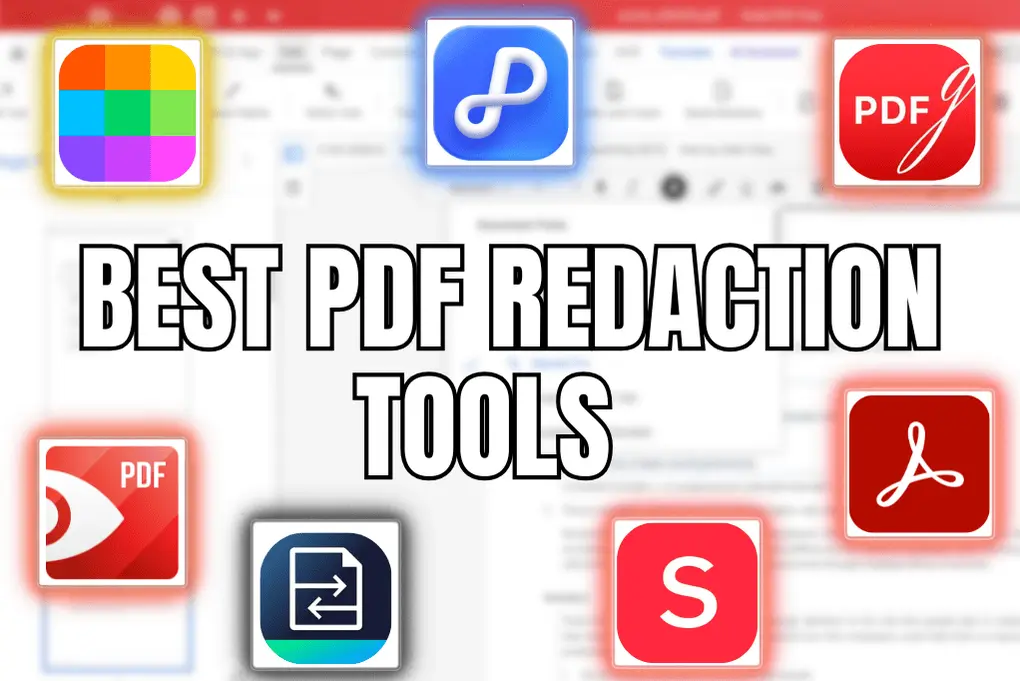 Best PDF Redaction tools