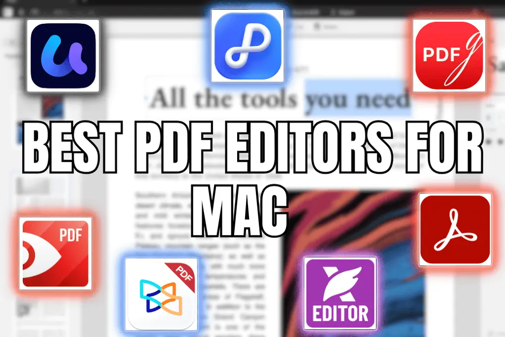 Best PDF editors for Mac