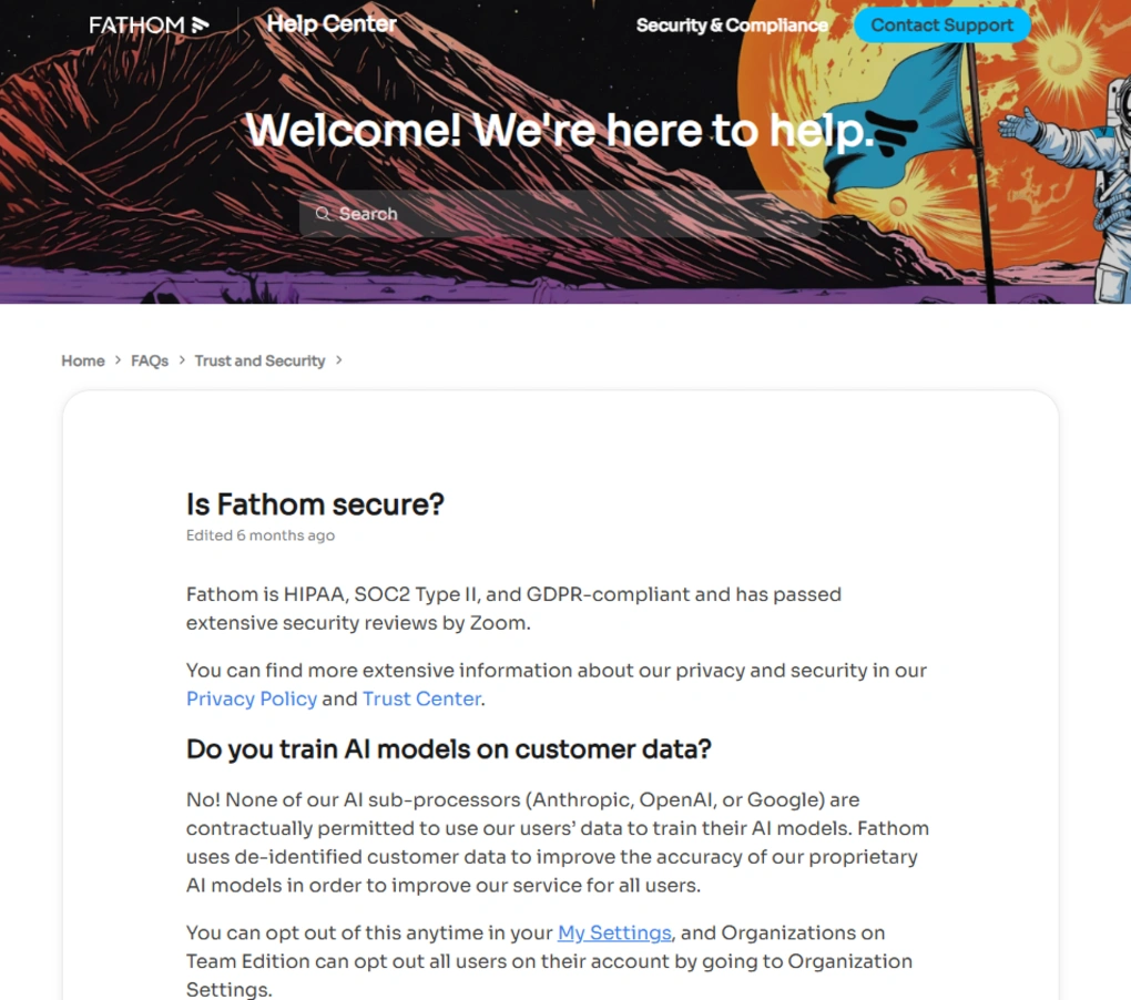 Fathom security