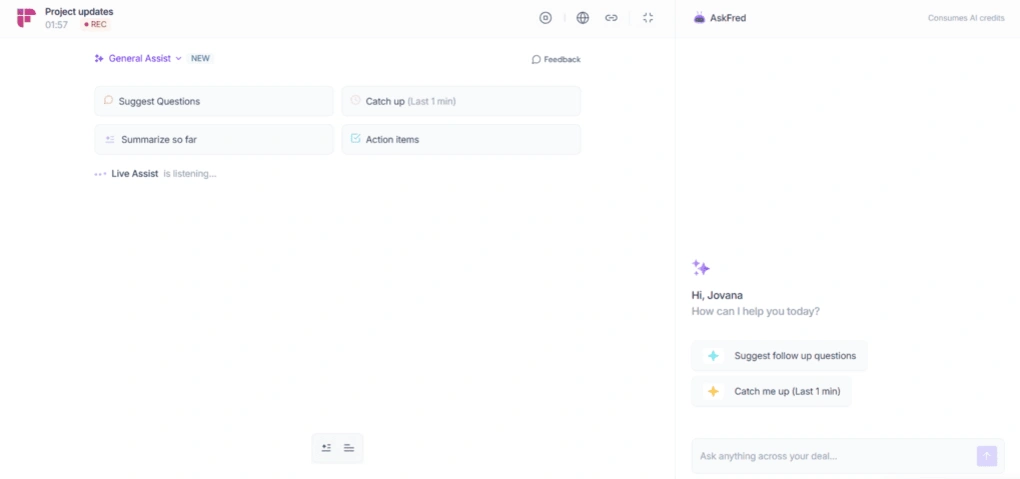 FirefliesAI-live-assist