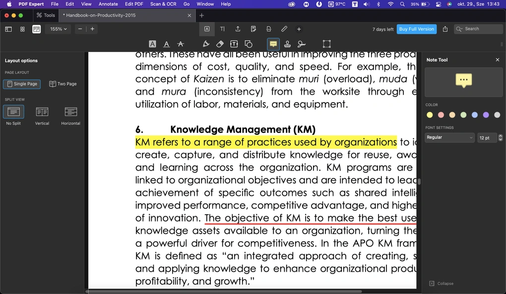 My experience with PDF Expert