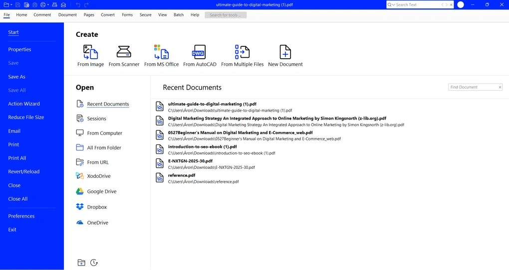 My experience with Xodo PDF Studio