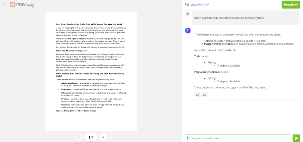 pdf candy ai assistant