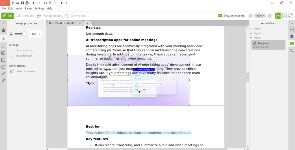 pdf candy insert images