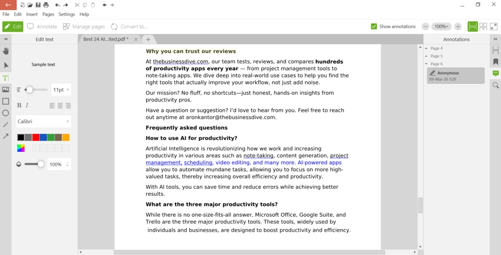 pdf candy pdf editor