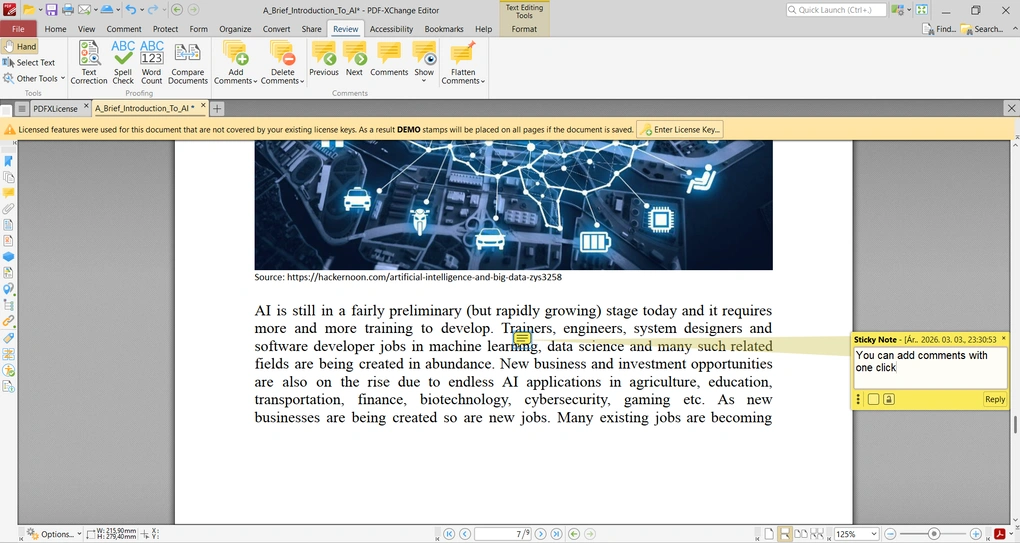 pdf xchange review features