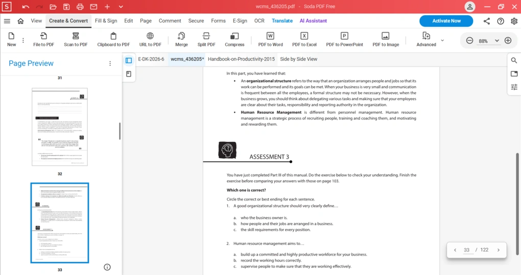 soda pdf conversion features