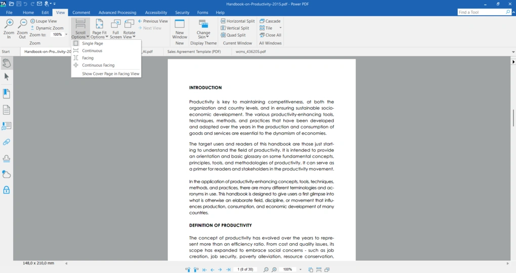 tungsten pdf reading