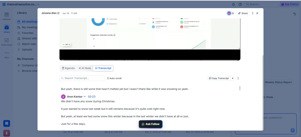 My experience with Fellow