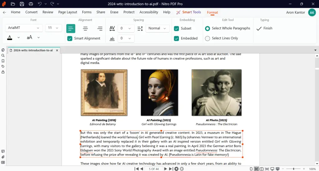 Nitro PDF editing features test (1)